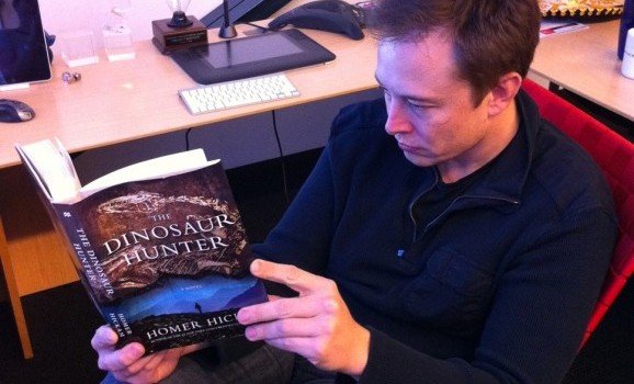 elon musk reading