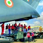 aircraft carrying humanitarian aid