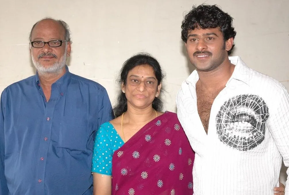 prabhas with parents
