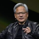 jensen huang in black jacket